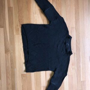 Black No Comment sweater